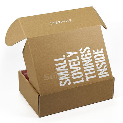 Biodegradable Kraft Mailers Boxes OEM Custom Private Label