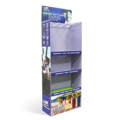 Custom Luxury Funko Pop Up Retail Store Counter Shelf Hook Corrugated Cardboard Display Multiple Stand Boxes Case
