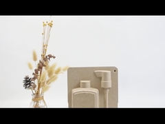 Embalagem em bandeja de celulose moldeada de shampoo para lavagem corporal