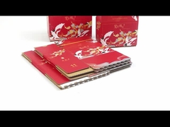 Logotipo personalizado fecho de fechadura Envio de correio Adesivo Teal caixa de papel aberta postal auto-selo